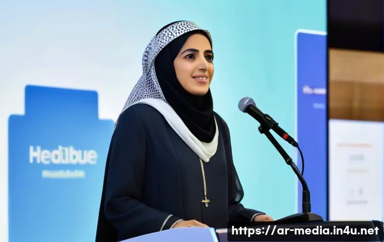 미디어와 리더십 - **Prompt: "A dignified and approachable Arab leader, either male in a traditional thobe and ghutra o...